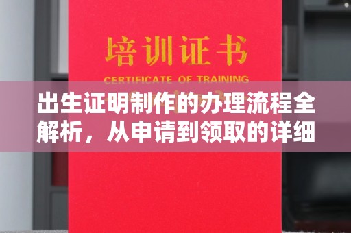 延边出生证明制作的办理流程全解析，从申请到领取的详细指南